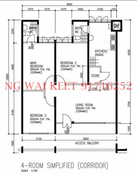 Blk 507 Hougang Avenue 8 (Hougang), HDB 4 Rooms #79309392